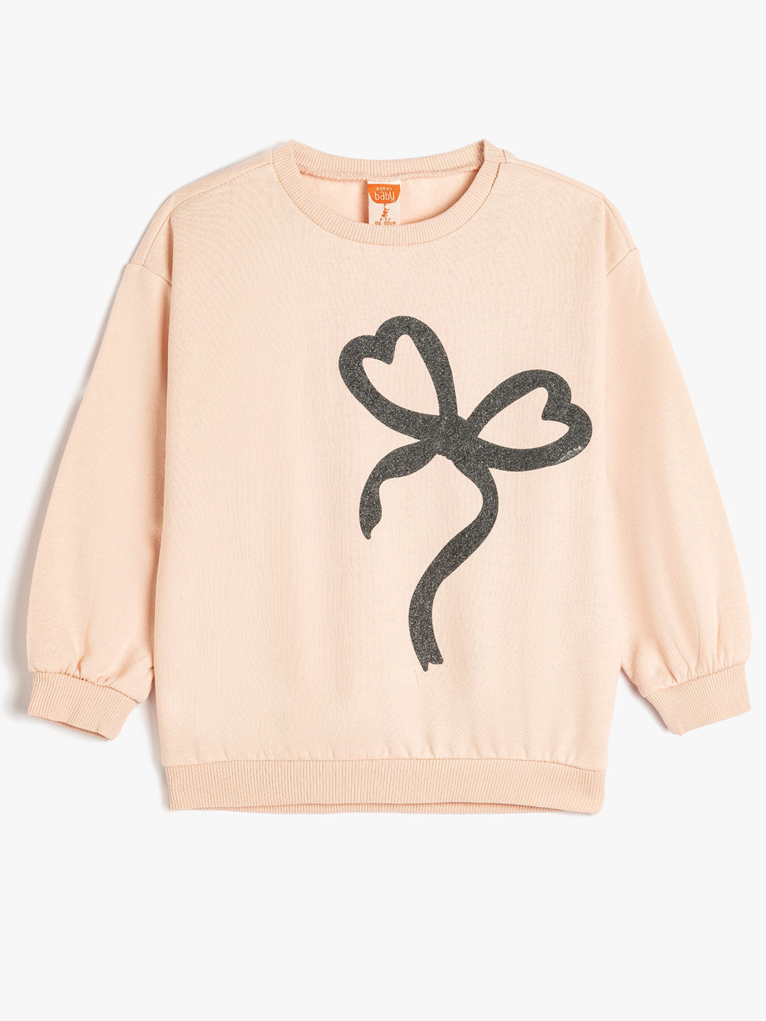 

Koton Girls Cotton Graphic Printed Sweatshirt, Pink