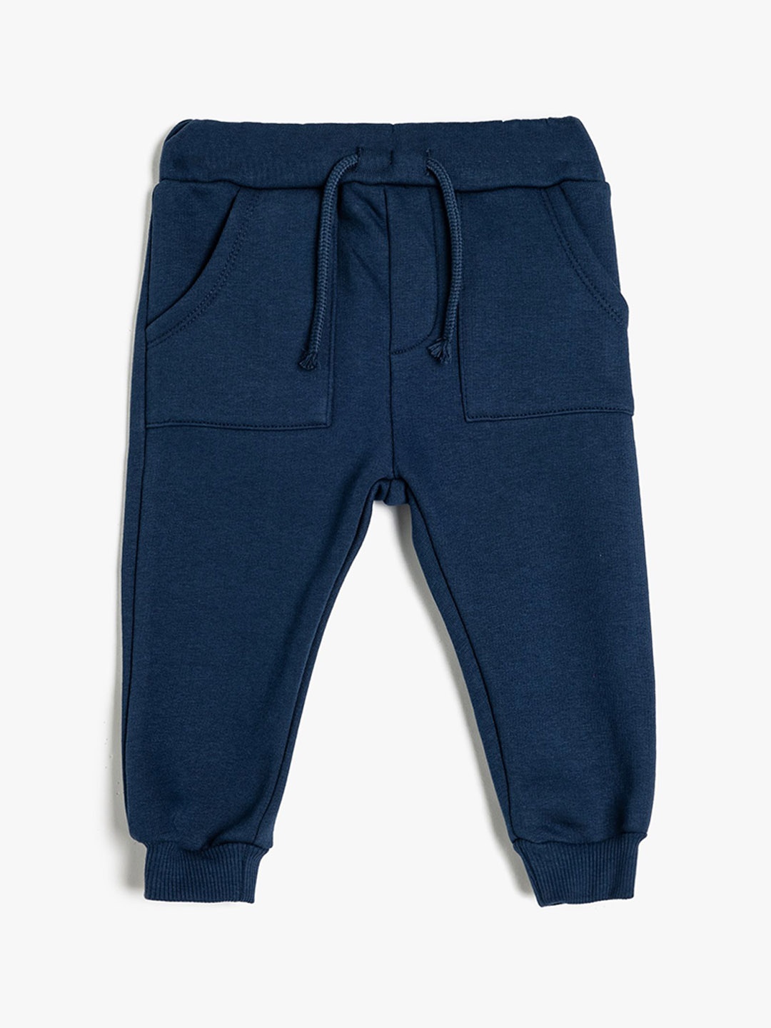 

Koton Infant Boys Mid-Rise Regular Fit Joggers, Blue