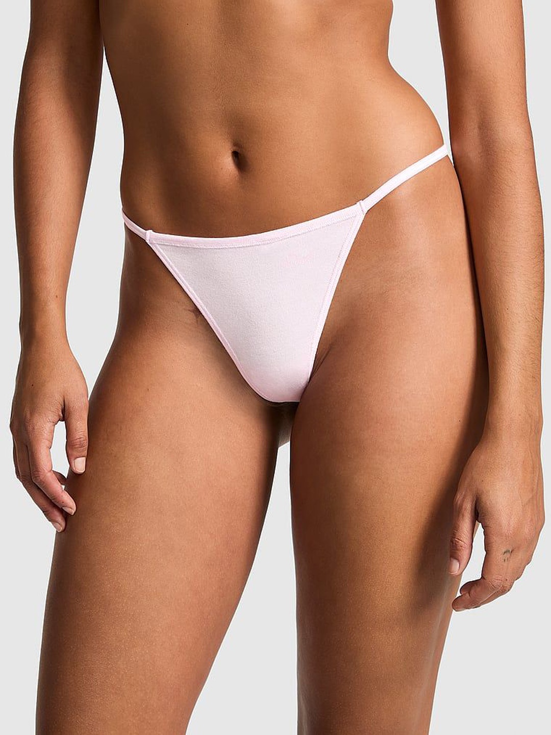 

Victoria's Secret Women Low-Rise V-String Brief 1124585069IO, Pink