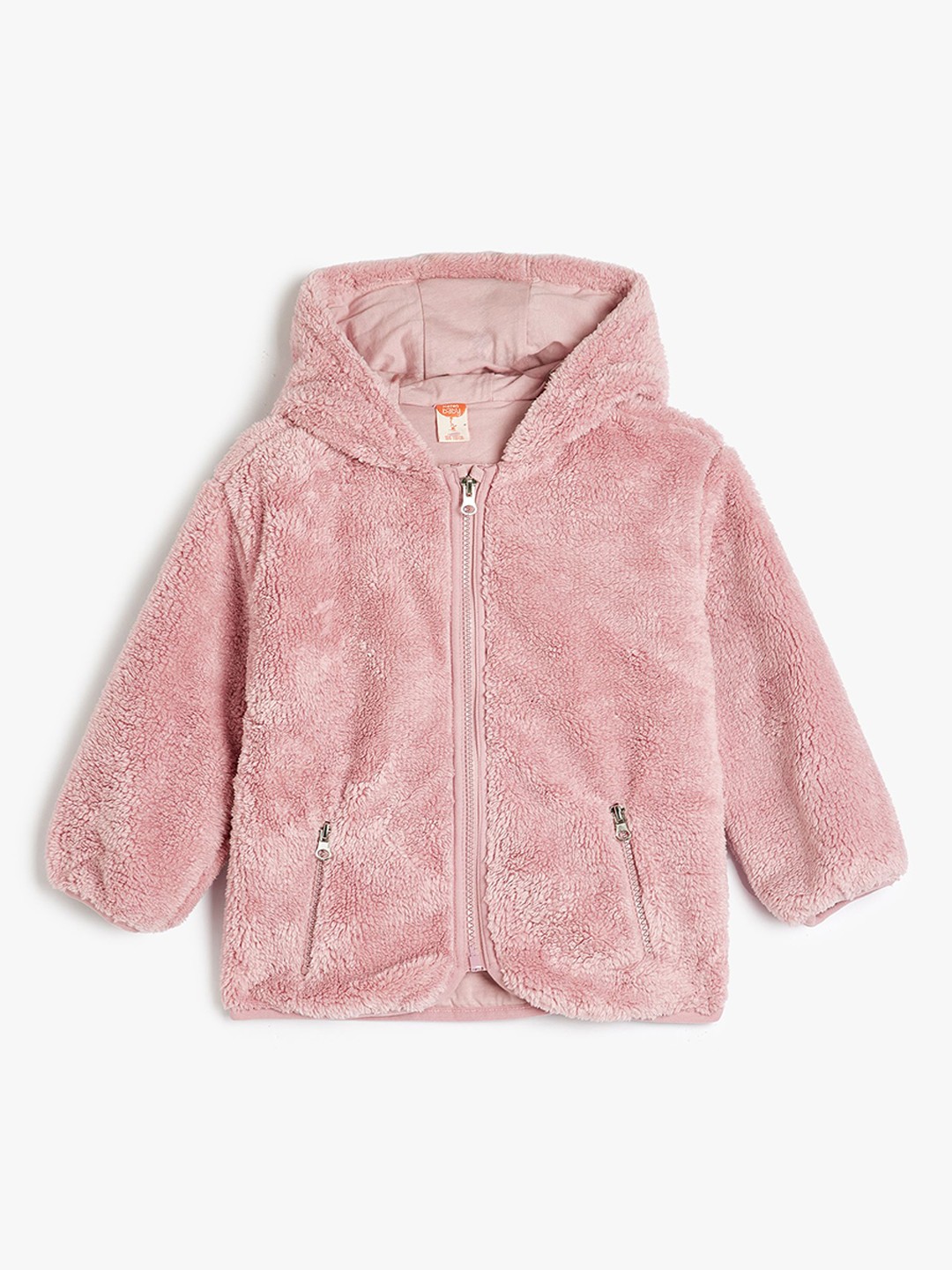 

Koton Girls Floral Crop Tailored Jacket, Pink