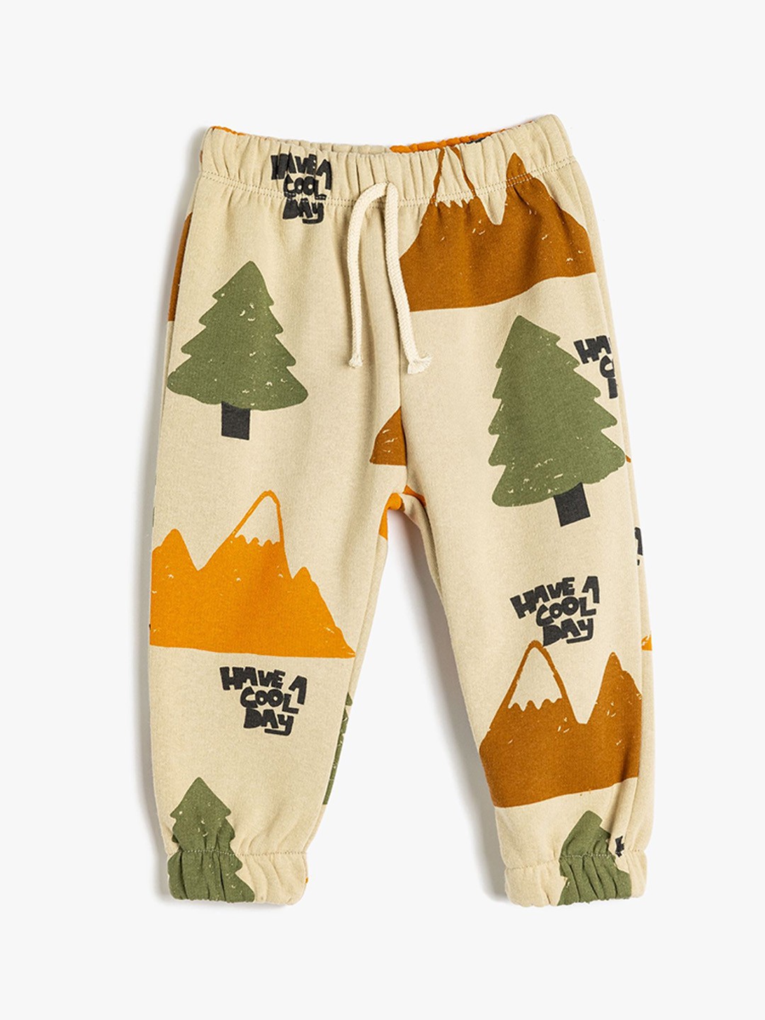 

Koton Boys Printed Jogger, Beige