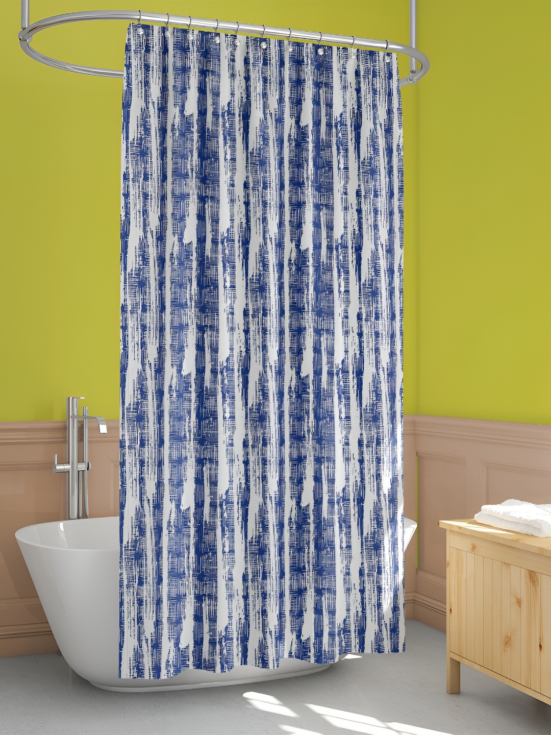 

ArtzFolio Single Piece Waterproof Polyester Shower Curtain, Multi