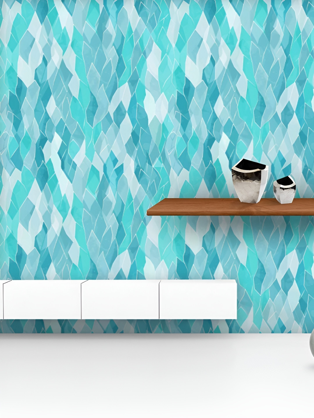 

ArtzFolio Printed UV-Resistant Anti-Bacterial Crystals Peel & Stick Wallpaper, Multi