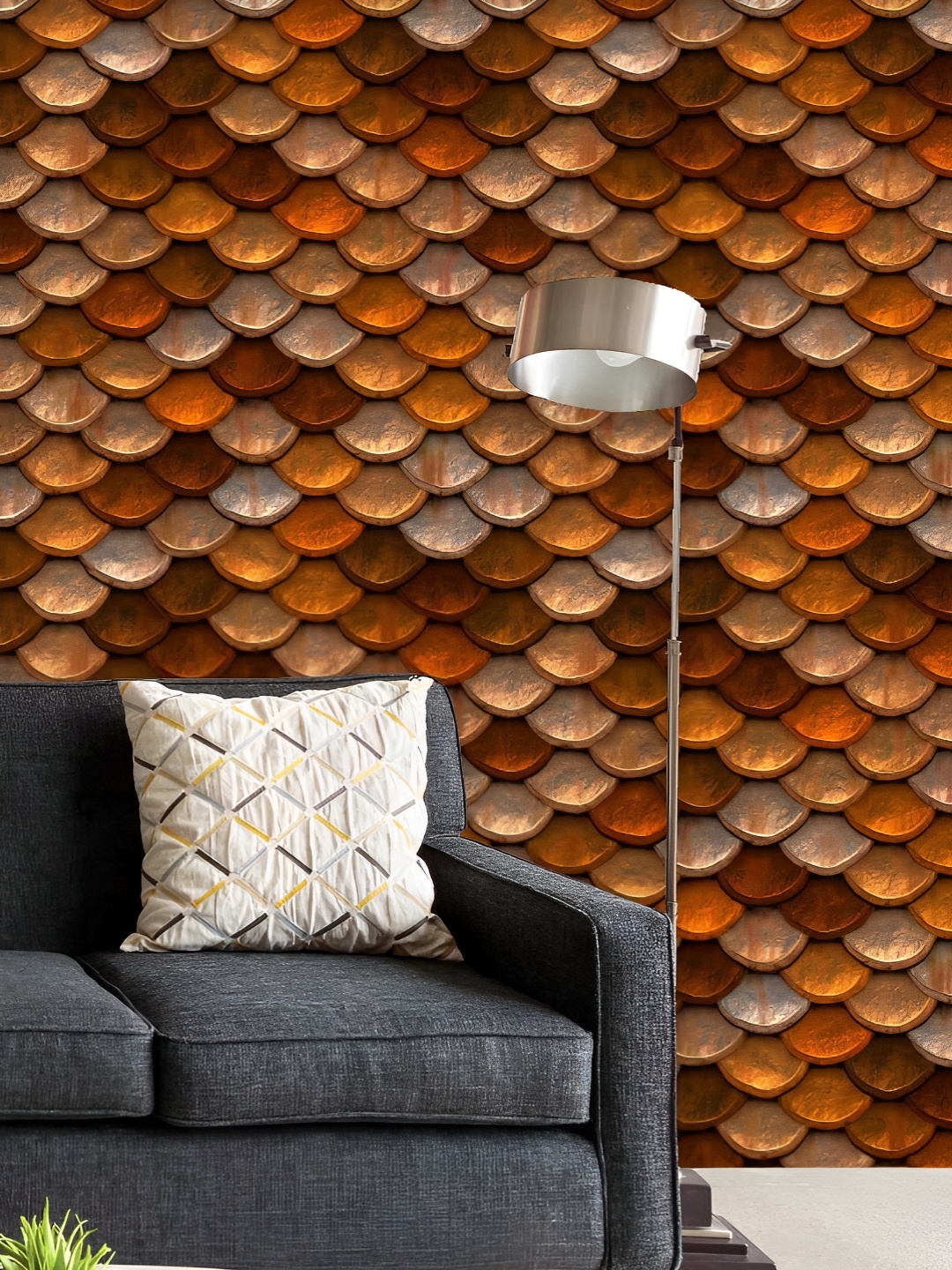 

ArtzFolio Printed UV-Resistant Anti-Bacterial Rusted Body ArmorPeel & Stick Wallpaper, Multi