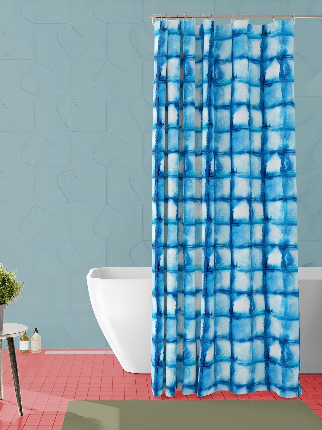 

ArtzFolio Single Piece Waterproof Polyester Shower Curtain, Multi