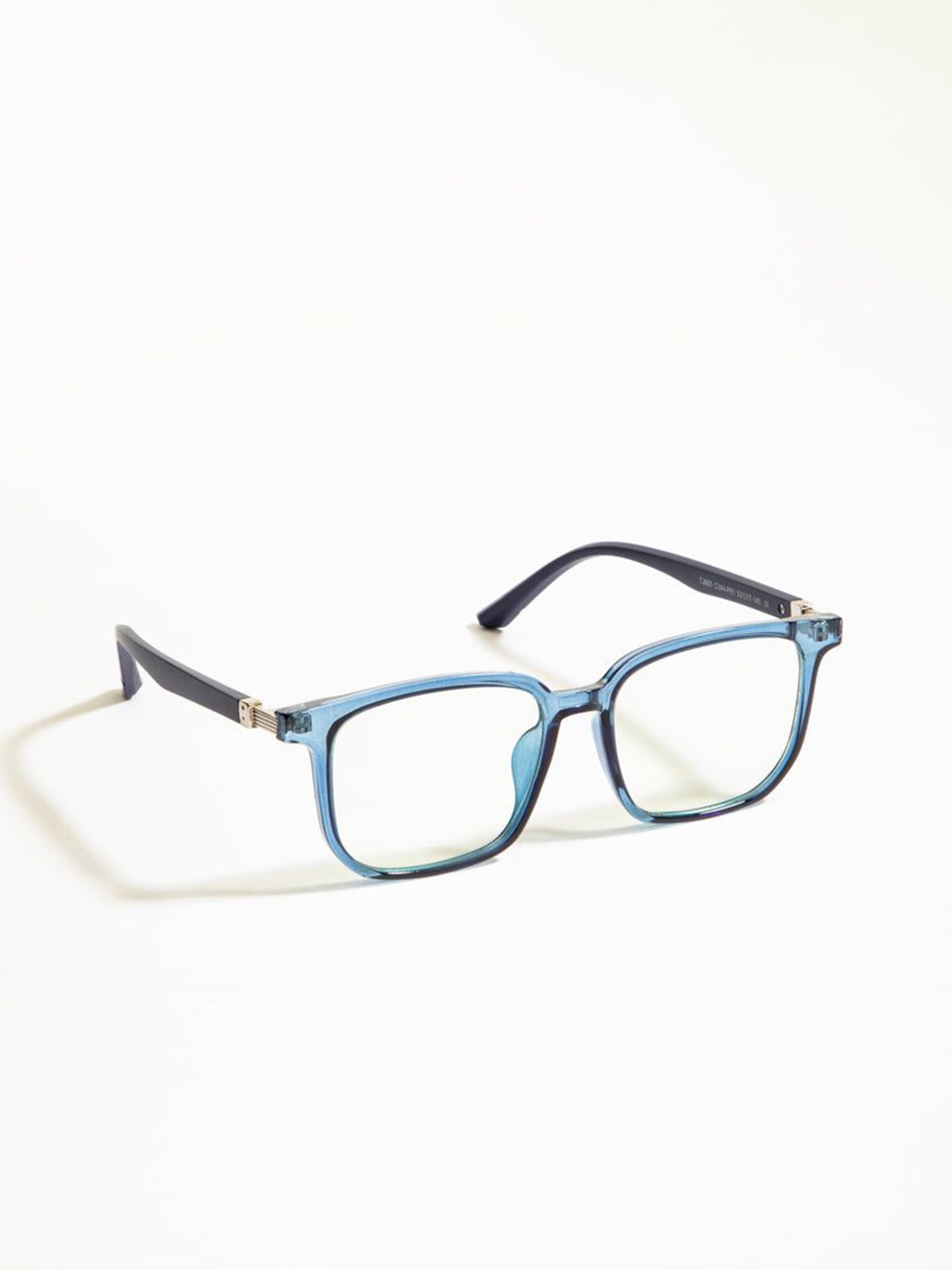 

Urban Monkey Unisex Full Rim Rectangle Frames, Blue