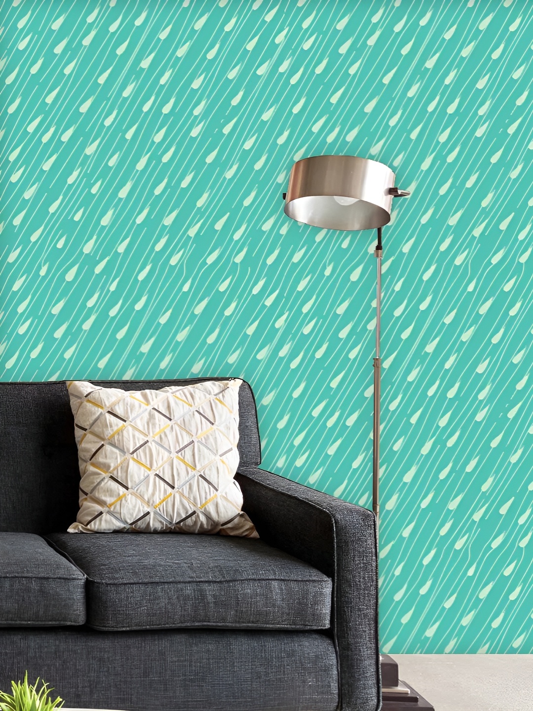 

ArtzFolio Printed UV-Resistant Anti-Bacterial Rain Peel & Stick Wallpaper, Multi