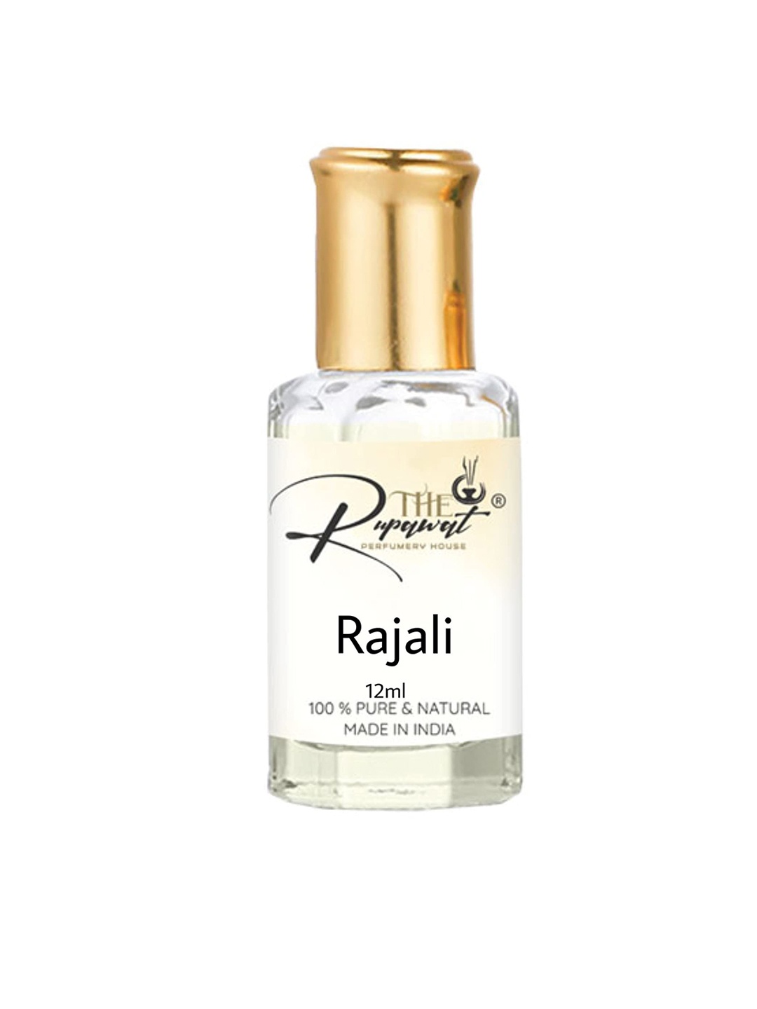 

THE RUPAWAT Perfumery House Rajali Natural & Pure Alcohol Free Attar- 12 ml, Transparent