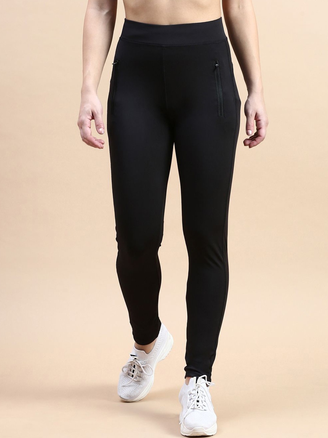 

VOXATI Women High-Rise Yoga Tights, Black