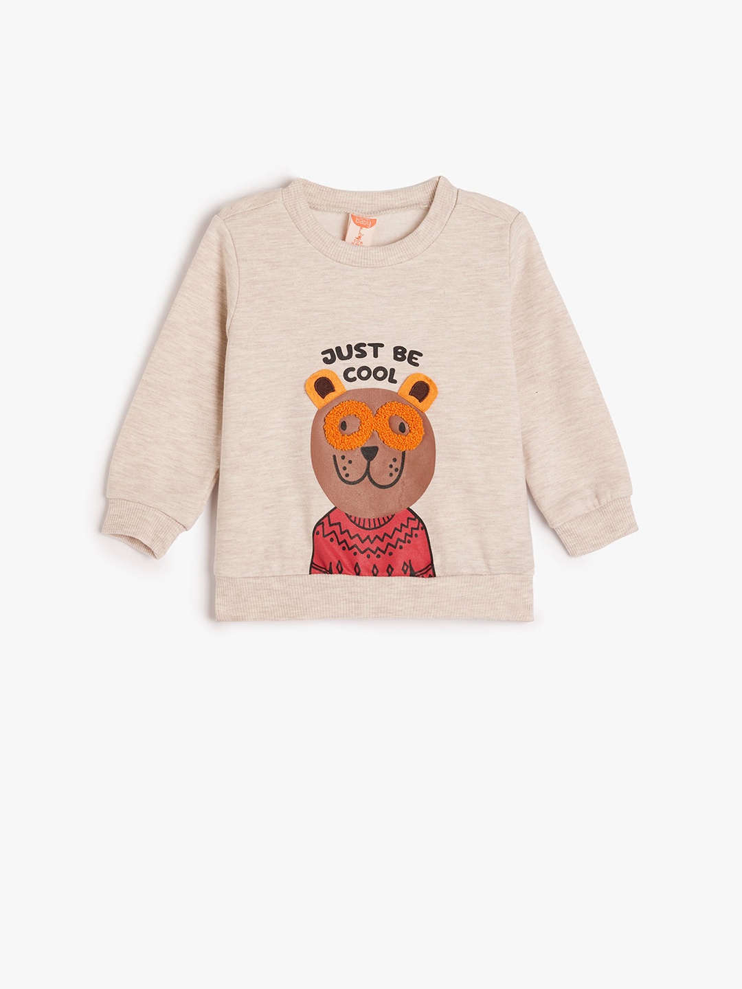 

Koton Boys Printed Sweatshirt, Beige