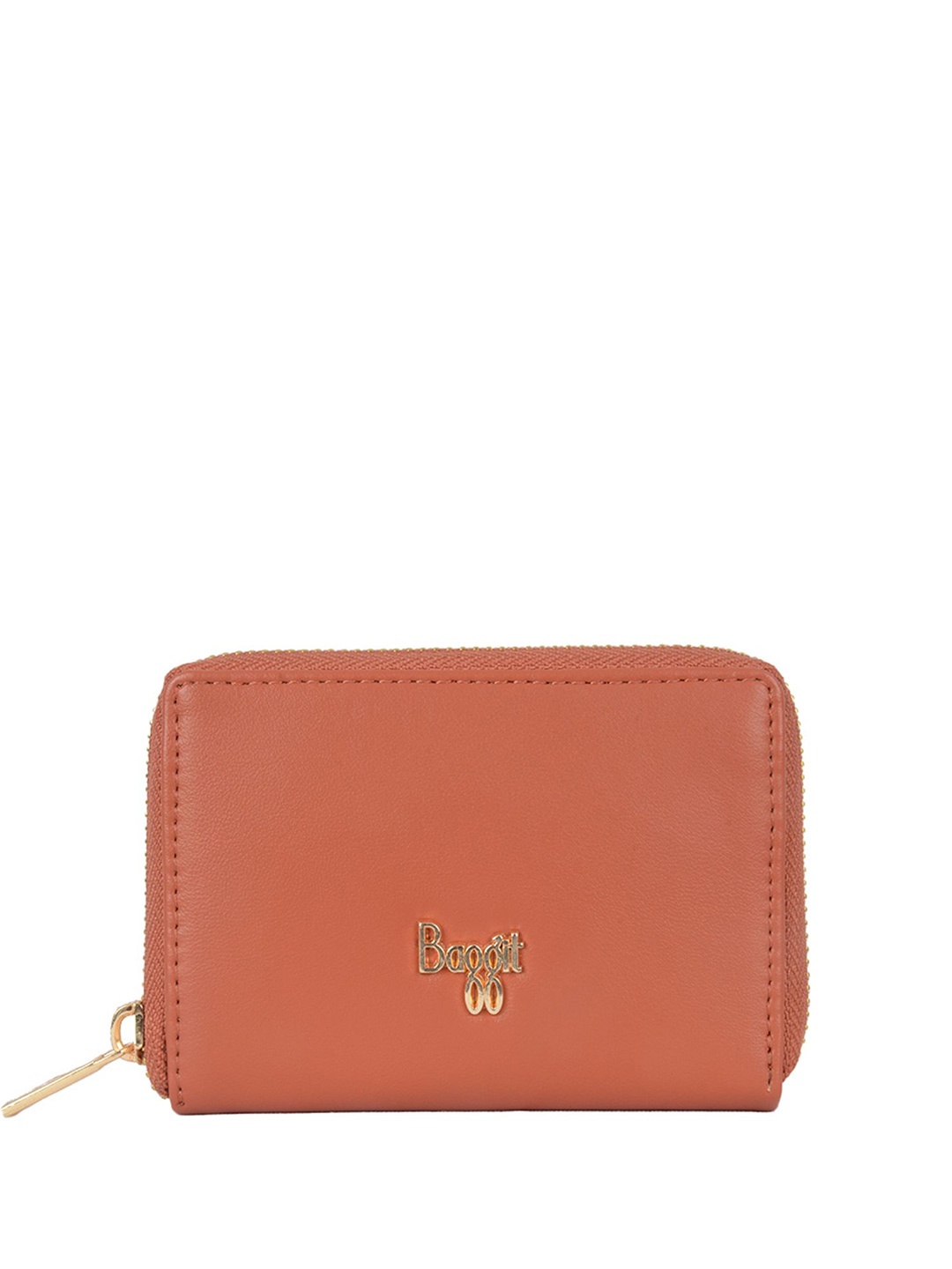 

Baggit Women PU Zip Around Wallet, Red