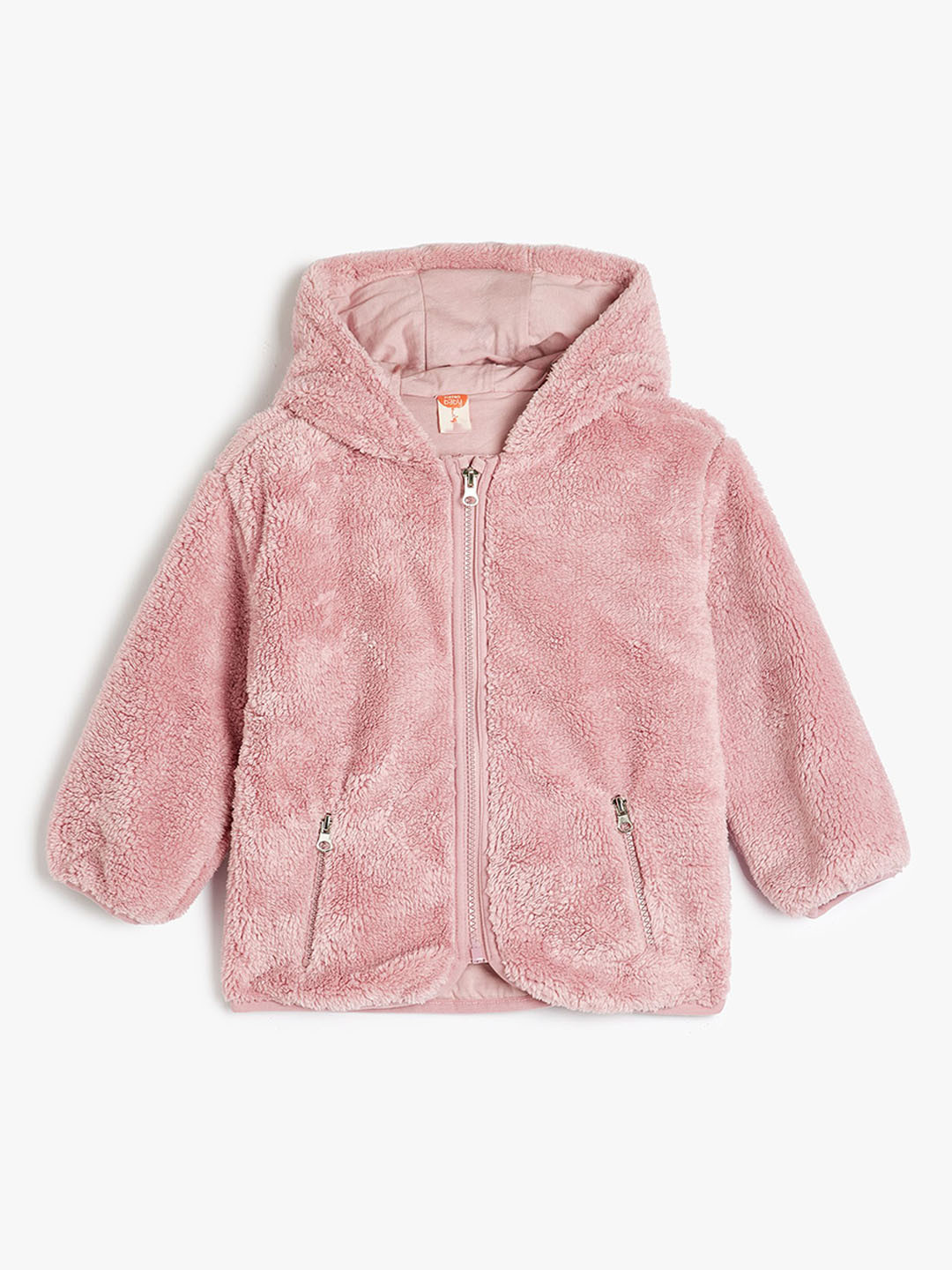

Koton Girls Floral Crop Tailored Jacket, Pink