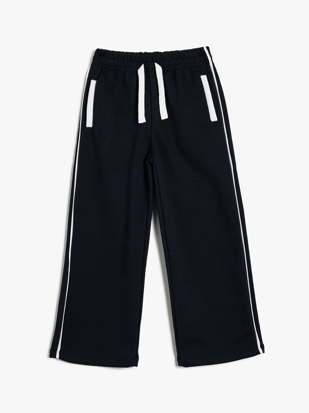 

Koton Girls Regular Fit Mid Rise Track Pants, Navy blue