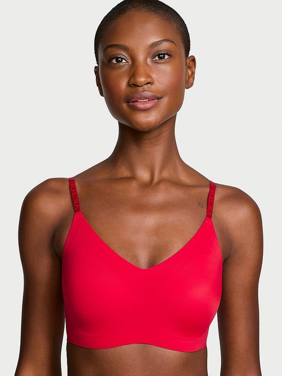 

Victoria's Secret Women Cut and Sew Full Coverage Lightly Padded Bra, Red