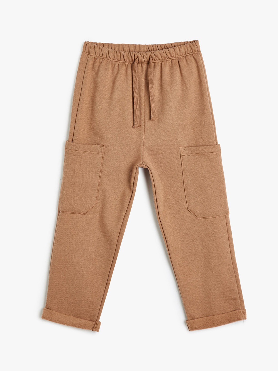 

Koton Infant Boys Pure Cotton Mid Rise Track Pants, Brown