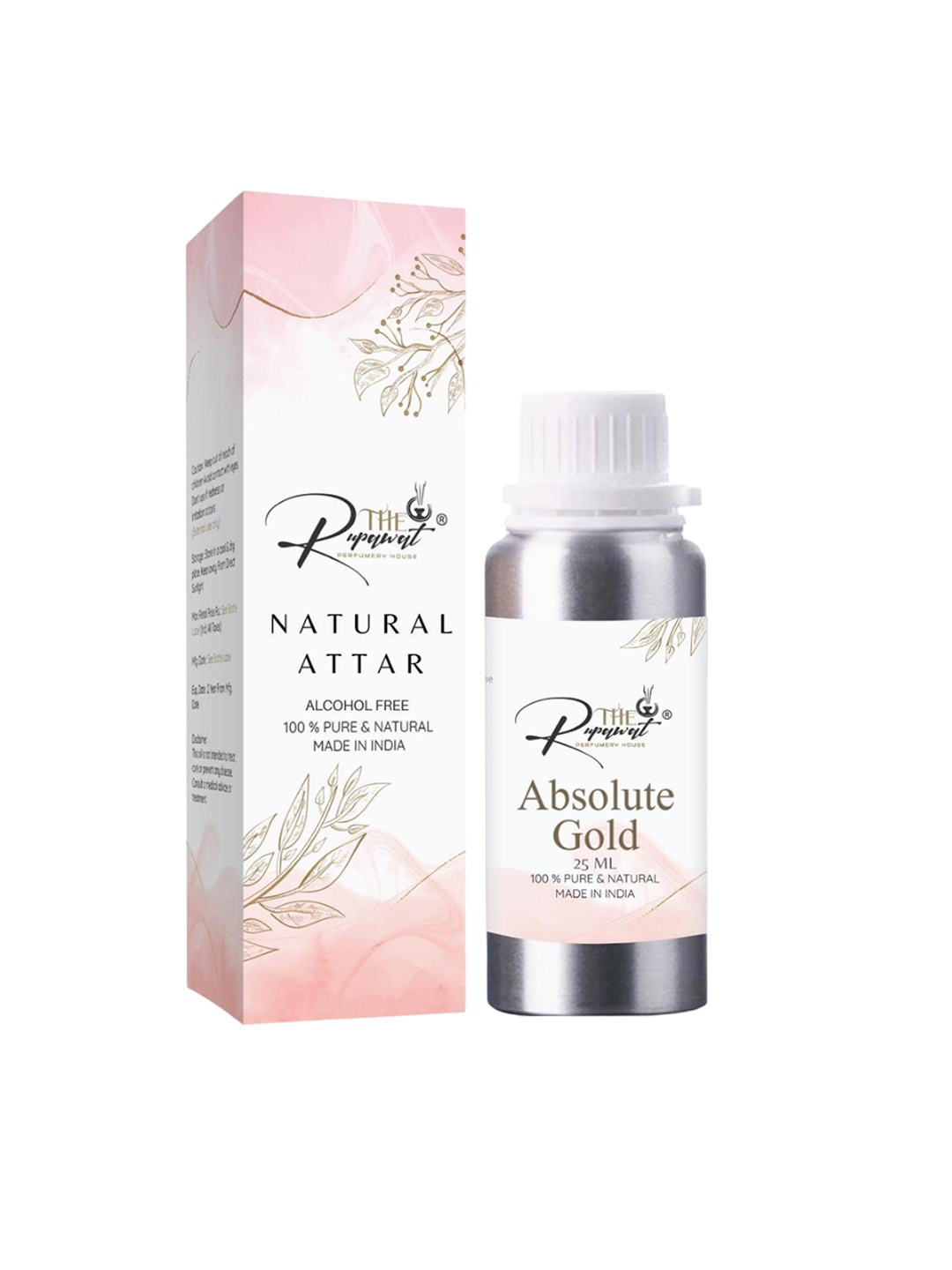

THE RUPAWAT Perfumery House Absolute Gold Non Alcoholic Attar- 25 ml, Transparent