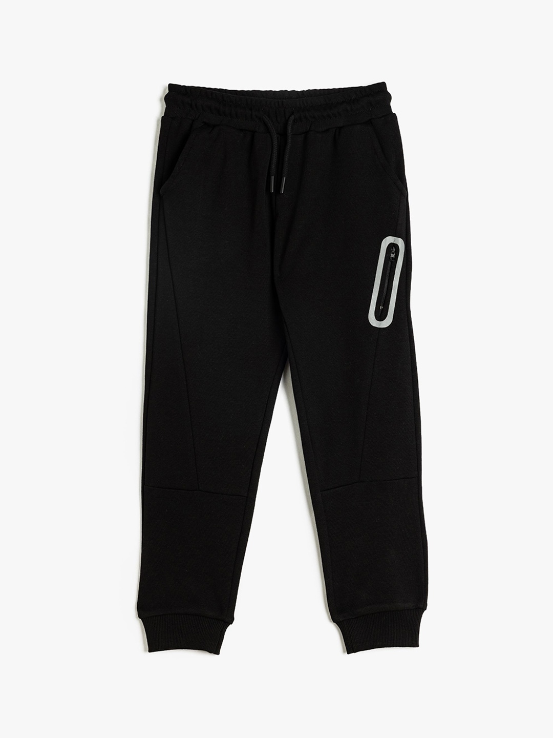 

Koton Boys Pure Cotton Regular Fit Joggers, Black