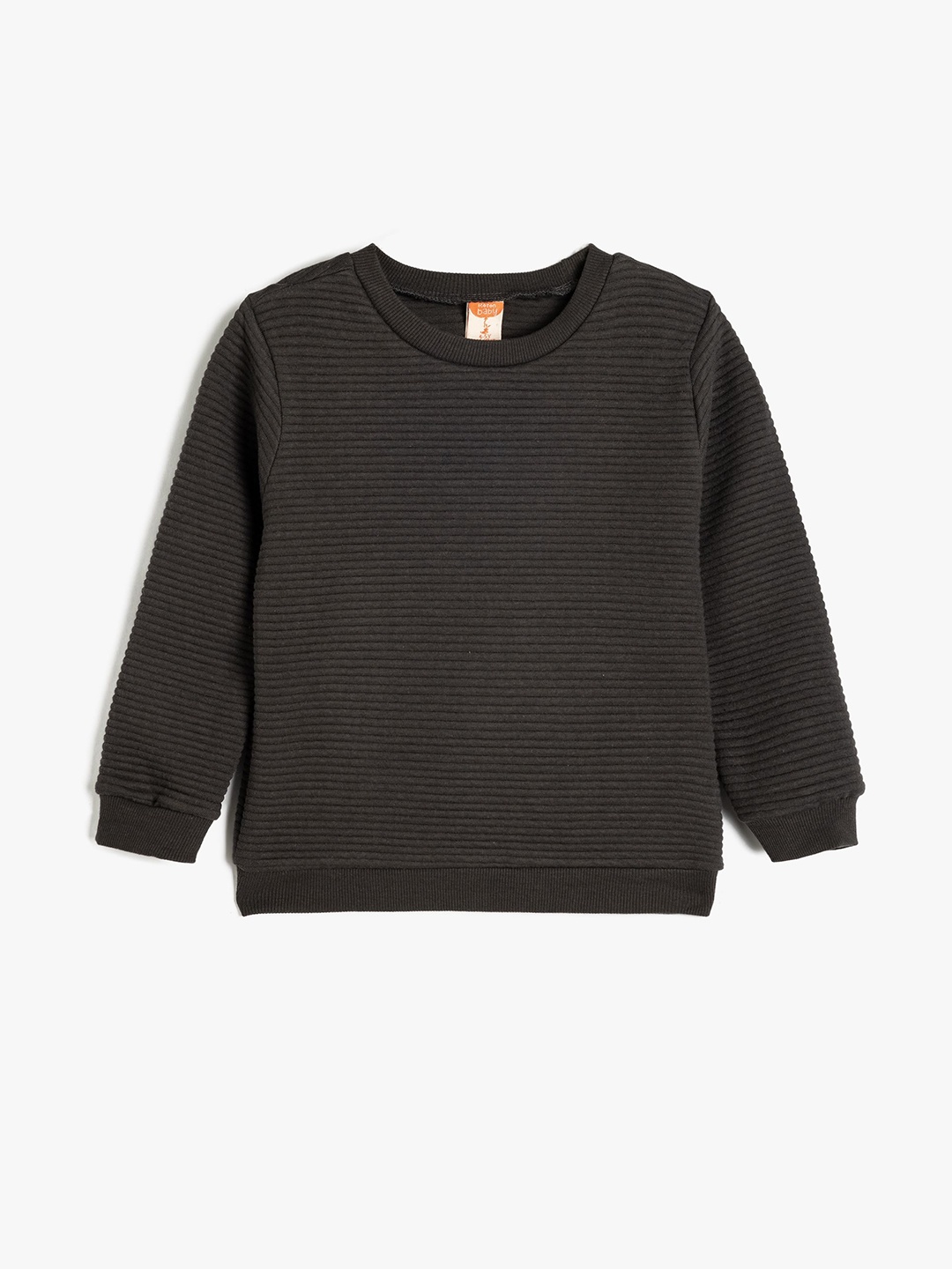 

Koton Boys Cotton Round Neck Long Sleeves Sweatshirt, Grey