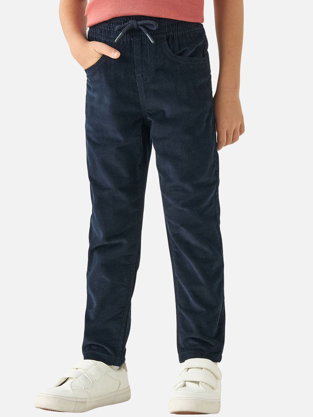 

Juniors by Babyshop Boys Mid-Rise Trousers, Blue