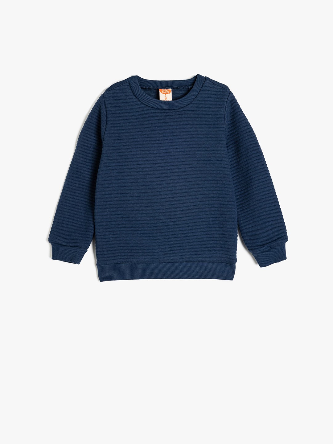 

Koton Boys Striped Pullover Sweatshirt, Blue