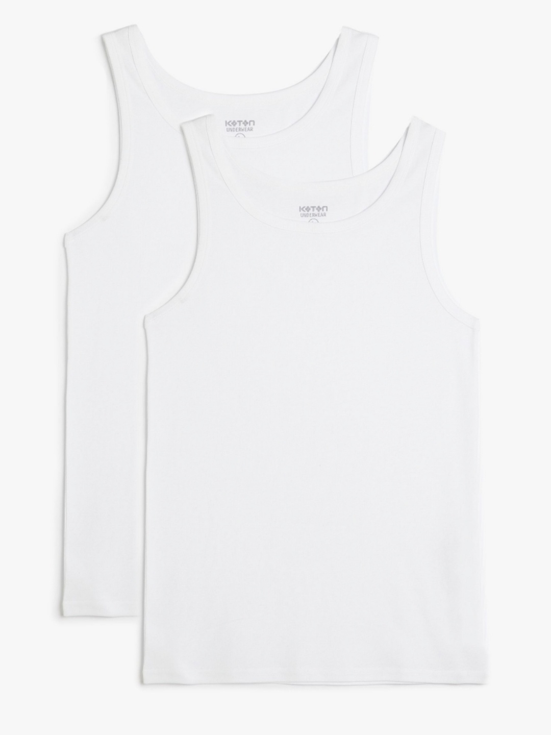 

Koton Men Solid Round Neck Cotton T-shirt, White