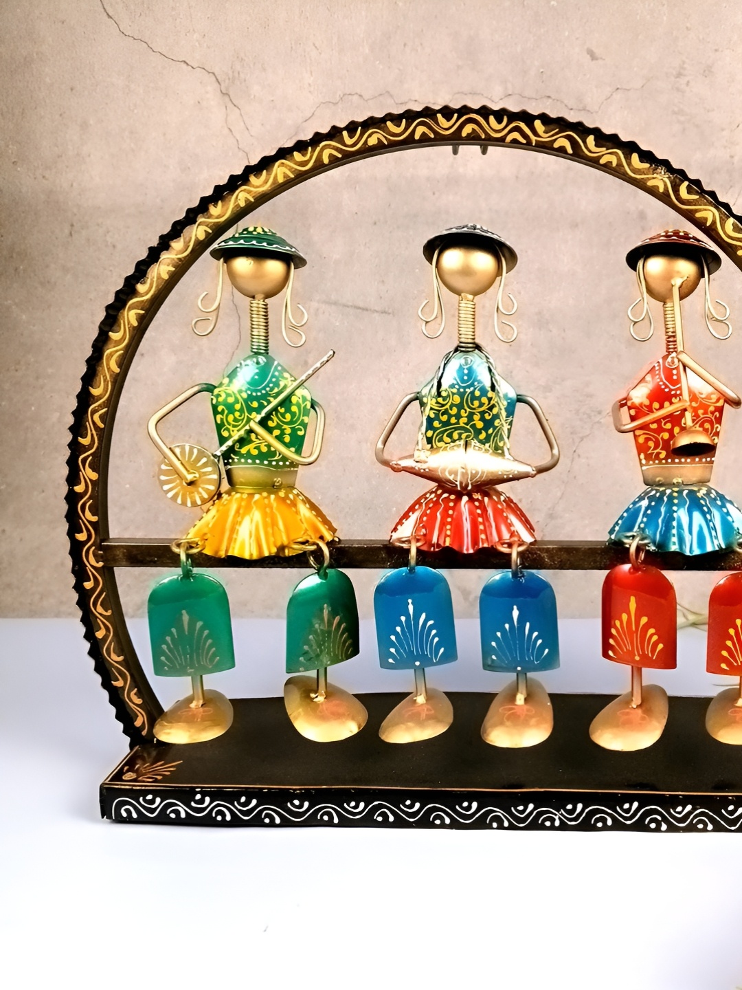 

apka mart Gold-Toned Figurine Showpiece