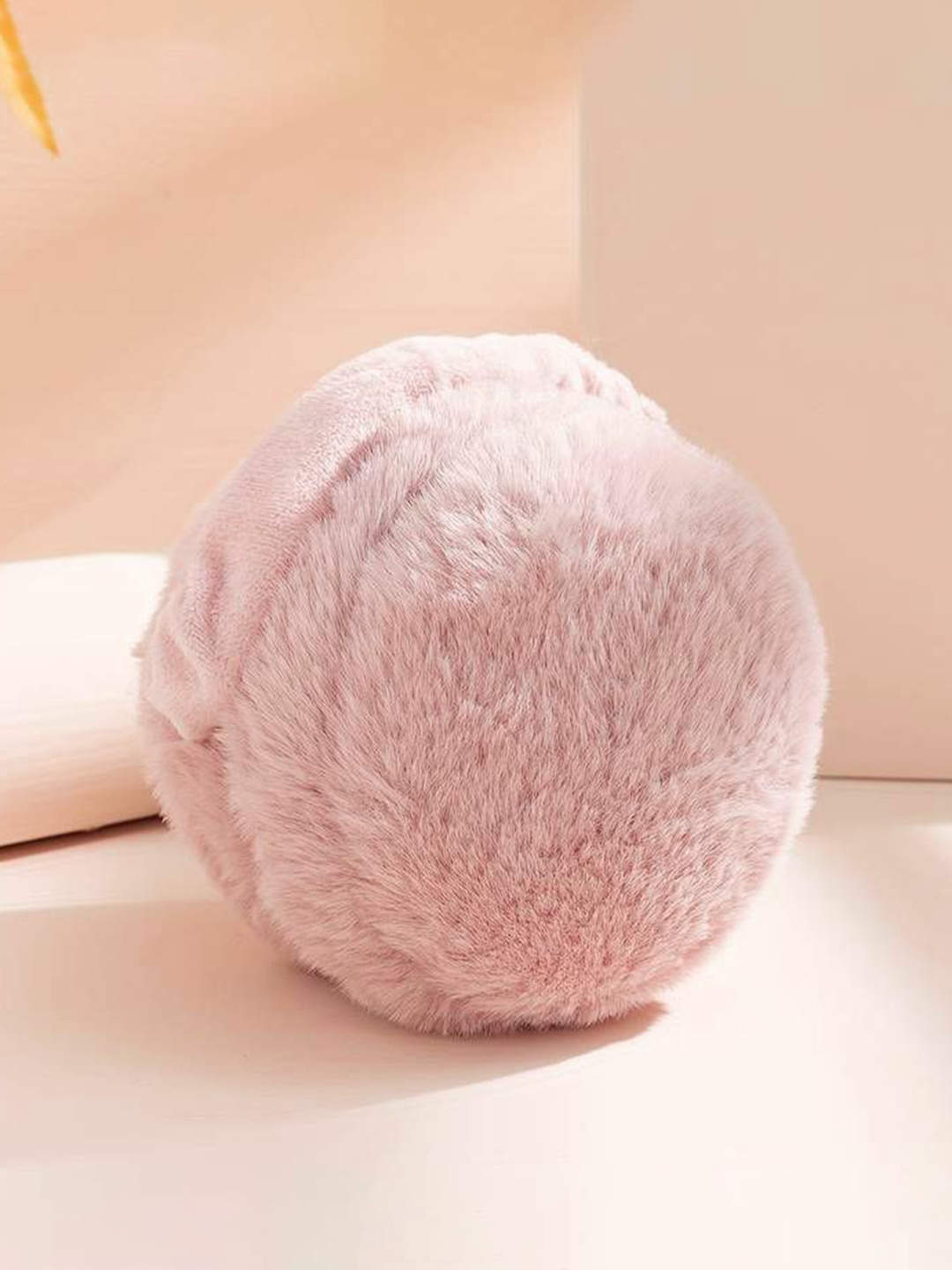 

Alexvyan Bandana Earmuff Soft Fur Cold Protection Headband, Pink