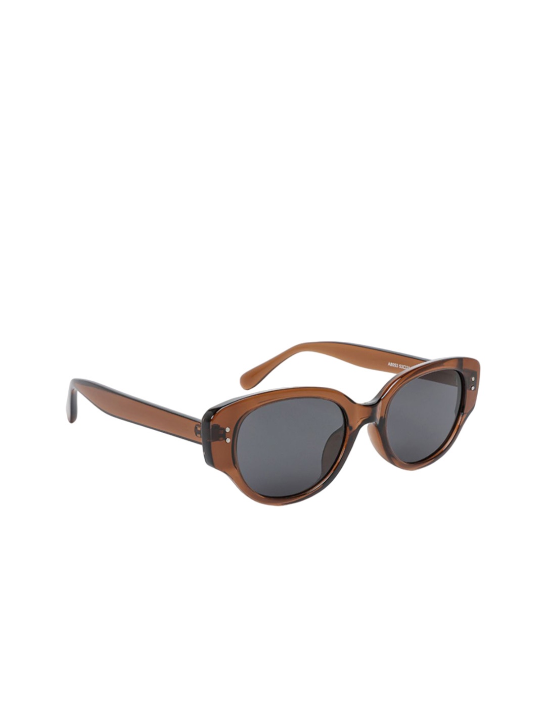 

London Rag Women Oval Sunglasses with UV Protected Lens SG142, Black