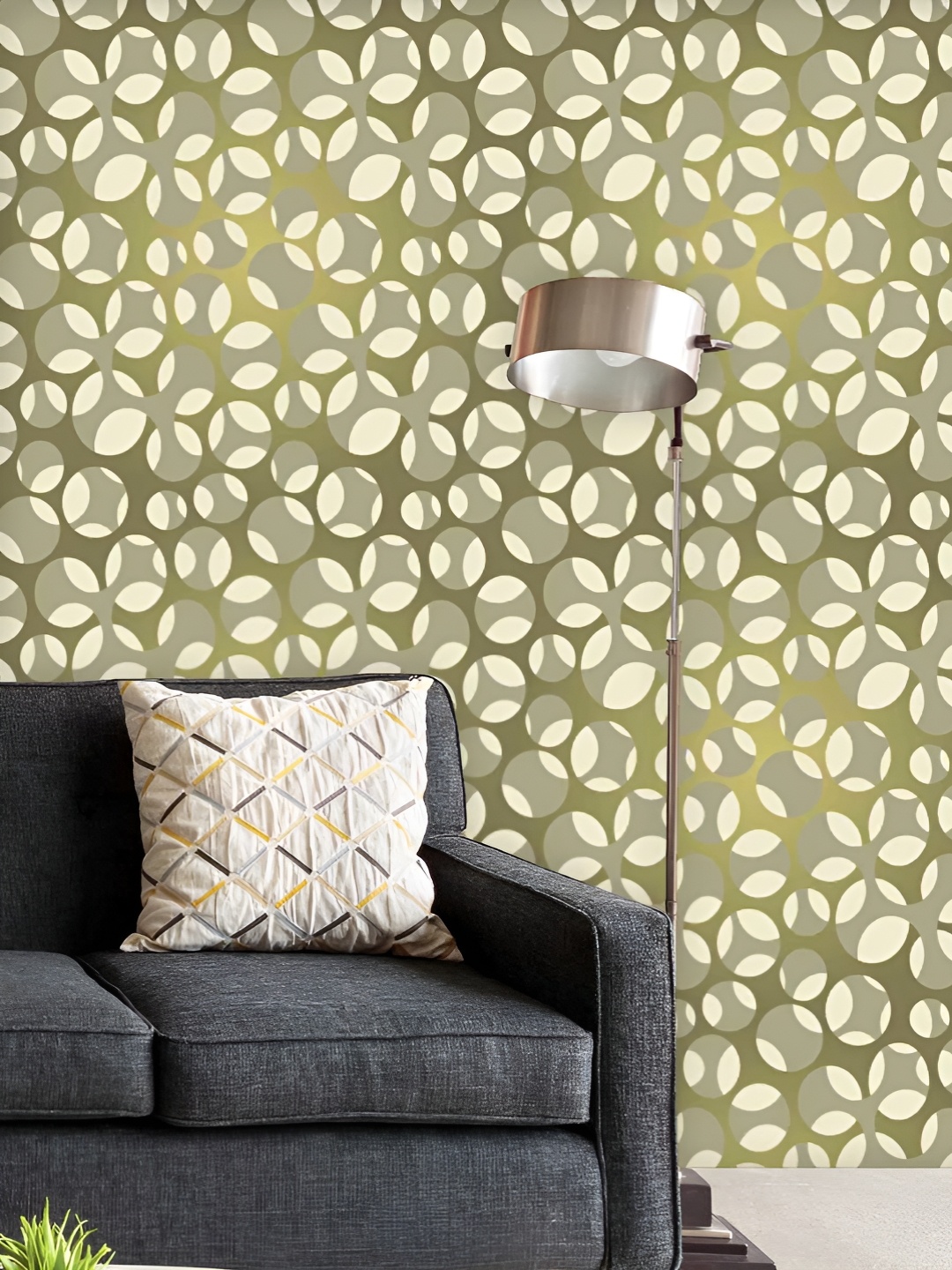 

ArtzFolio Printed UV-Resistant Anti-Bacterial Organic Net Peel & Stick Wallpaper, Multi