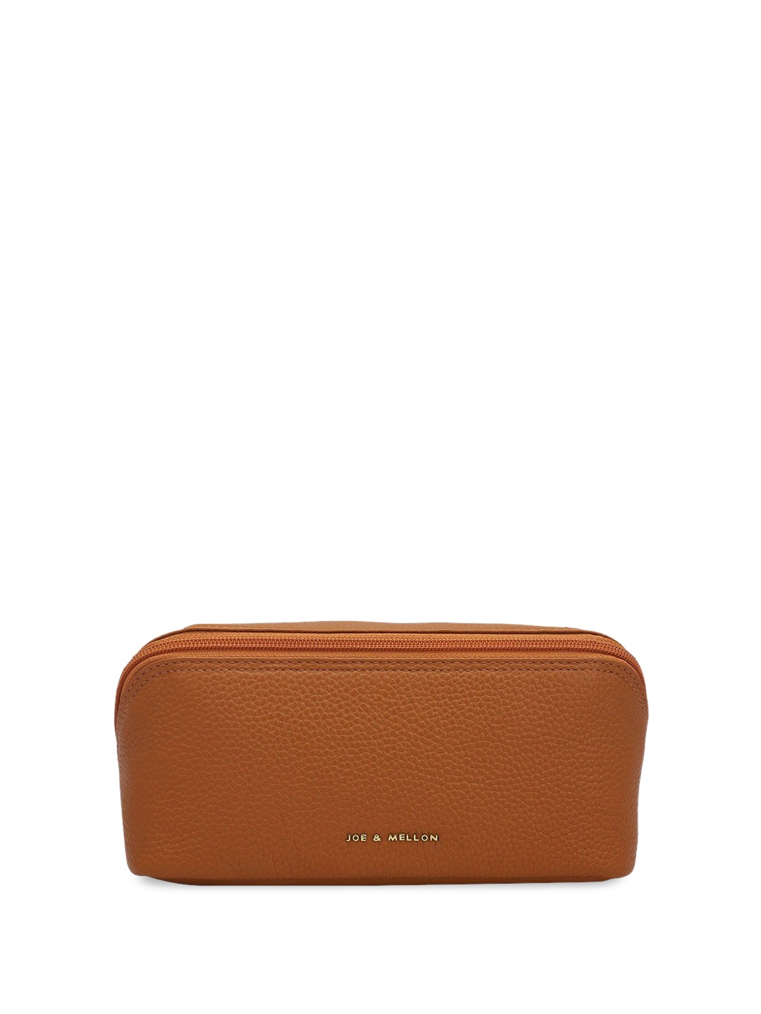 

Joe & Mellon Textured Vanity Bag Travel Accessory, Orange
