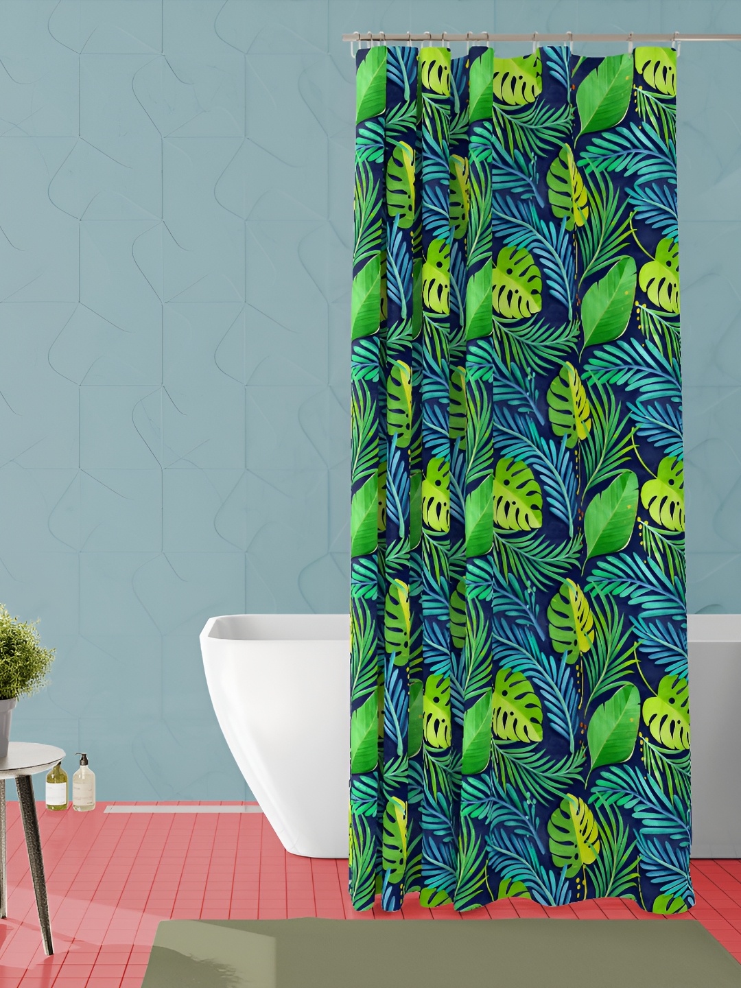

ArtzFolio Single Piece Waterproof Polyester Shower Curtain, Multi