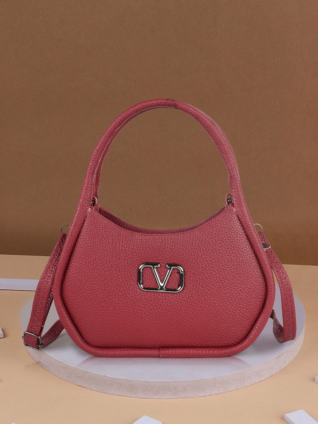 

YOYOWING Structured Sling Bag, Red