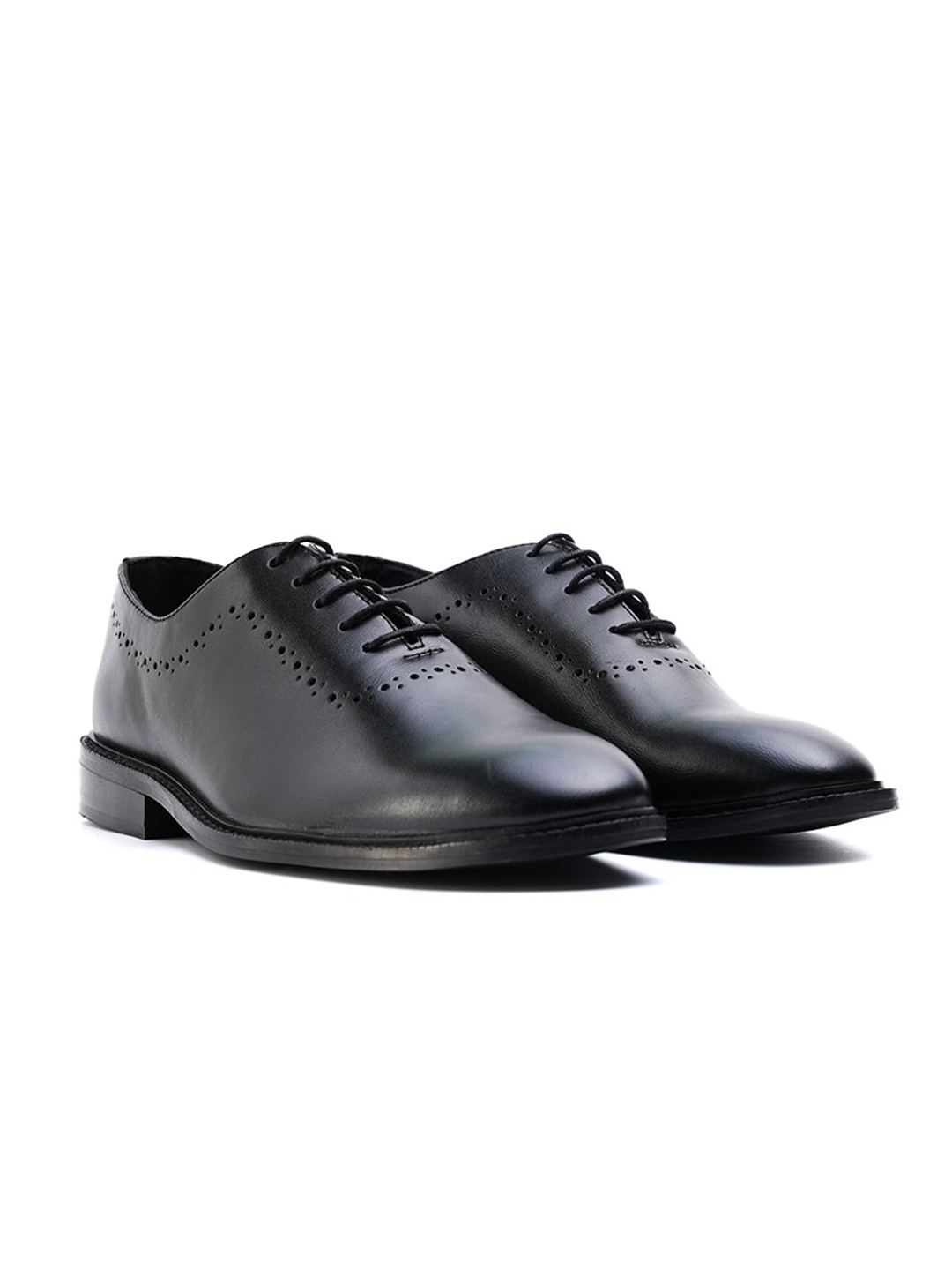 

MONKSTORY Men Formal Oxfords, Black