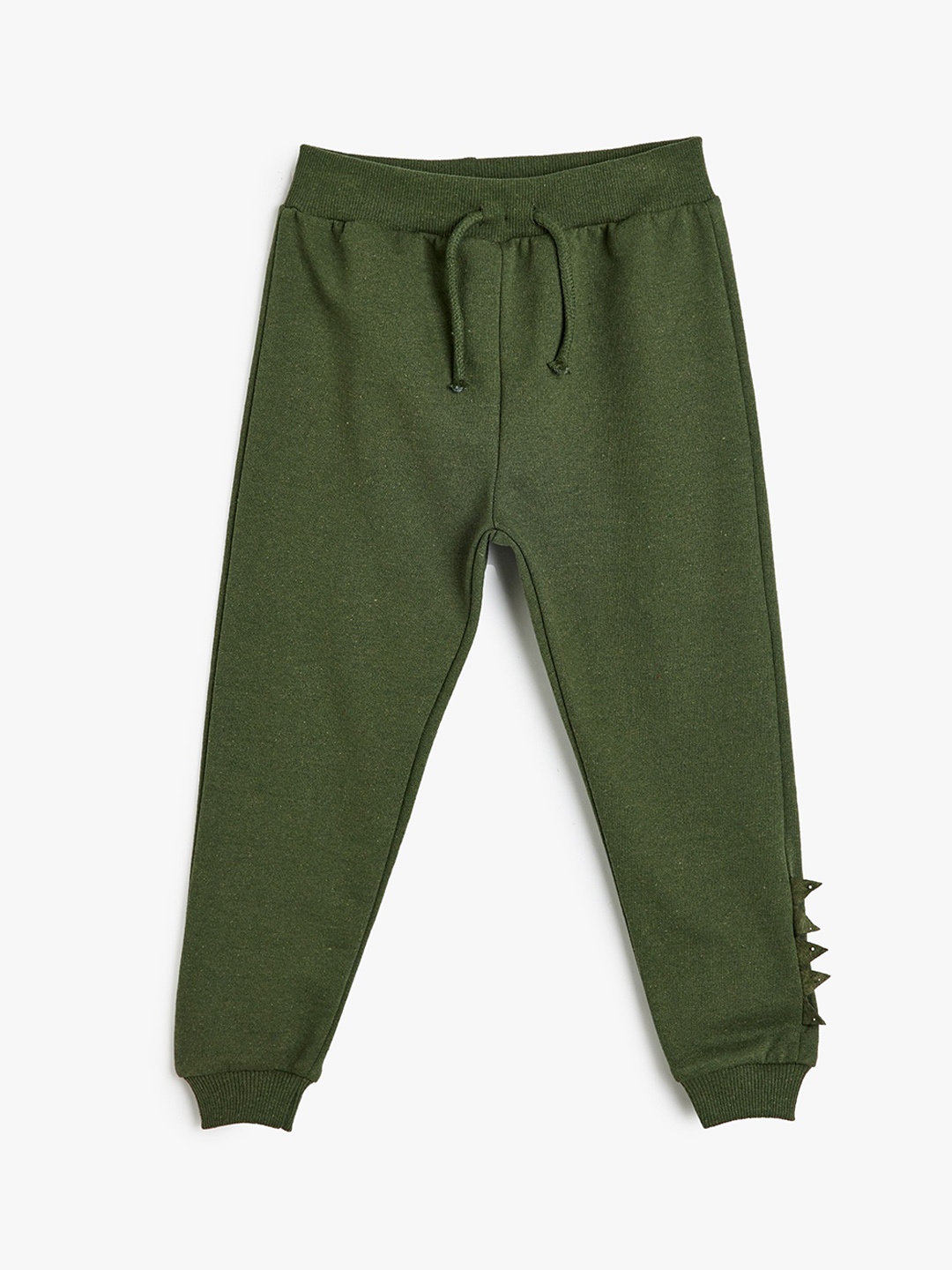

Koton Boys Mid-Rise Regular Fit Joggers, Green
