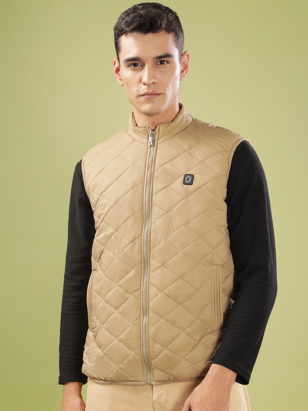 

Dollar Men Lightweight Bomber Jacket, Khaki