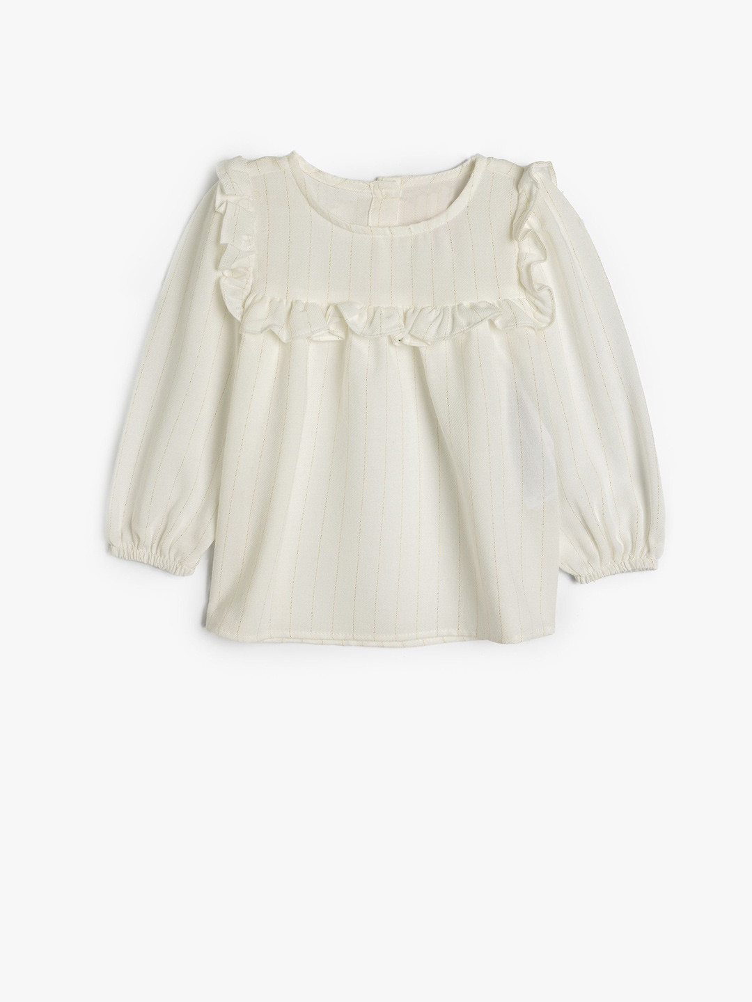 

Koton Girls Opaque Casual Shirt, Beige