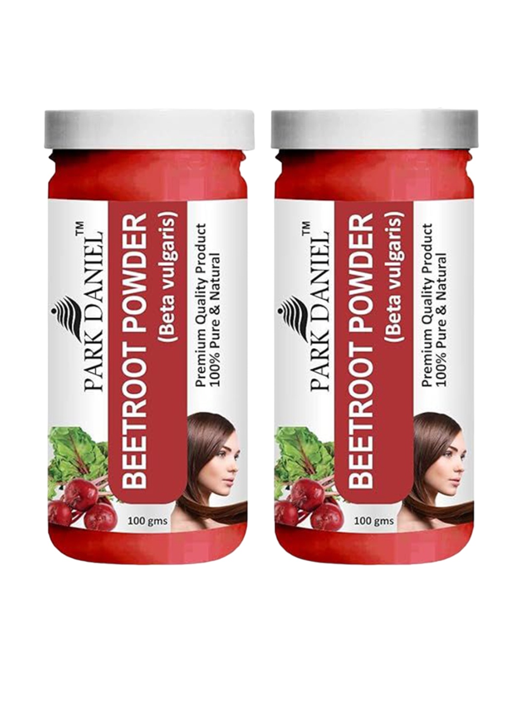 

Park Daniel Set Of 2 Beetroot Powder Hair Mask- 100 g Each, Multi