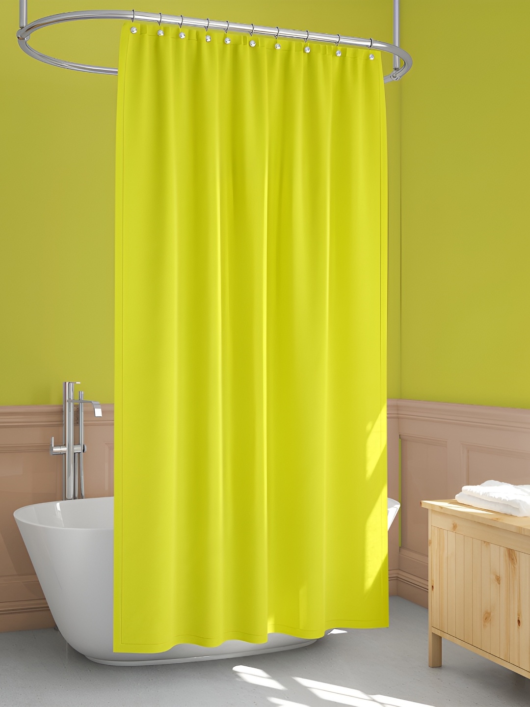 

ArtzFolio Single Piece Waterproof Polyester Shower Curtain, Multi