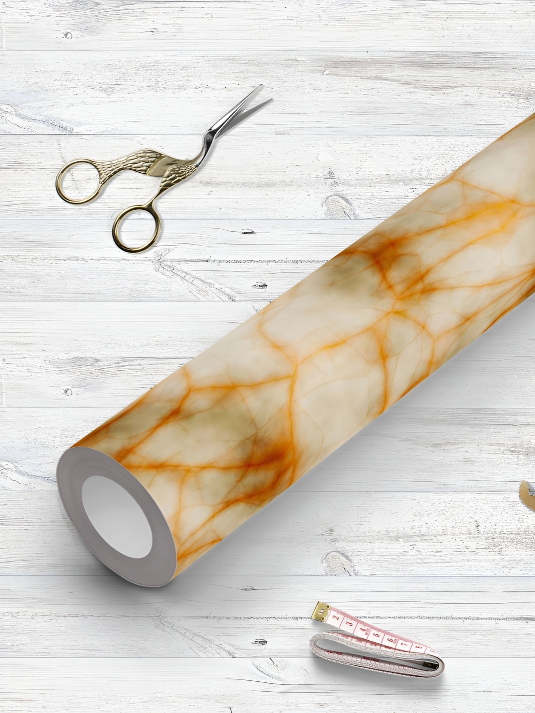 

ArtzFolio Printed UV-Resistant Anti-Bacterial Abstract Marble Art Peel & Stick Wallpaper, Multi