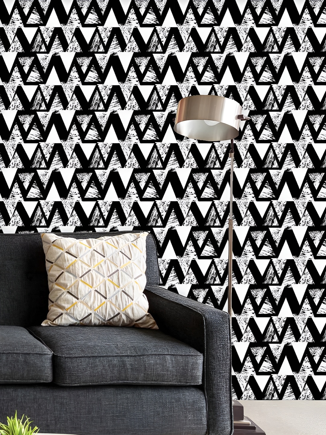 

ArtzFolio Printed UV-Resistant Anti-Bacterial Geometrical Behaviour Peel & Stick Wallpaper, Multi