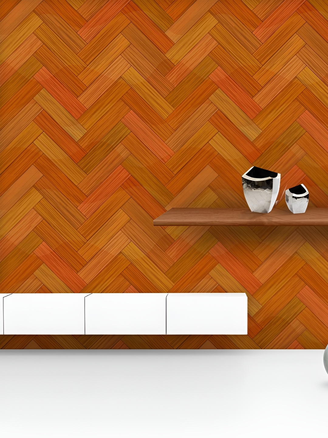 

ArtzFolio Printed UV-Resistant Anti-Bacterial Texture Style Peel & Stick Wallpaper, Multi