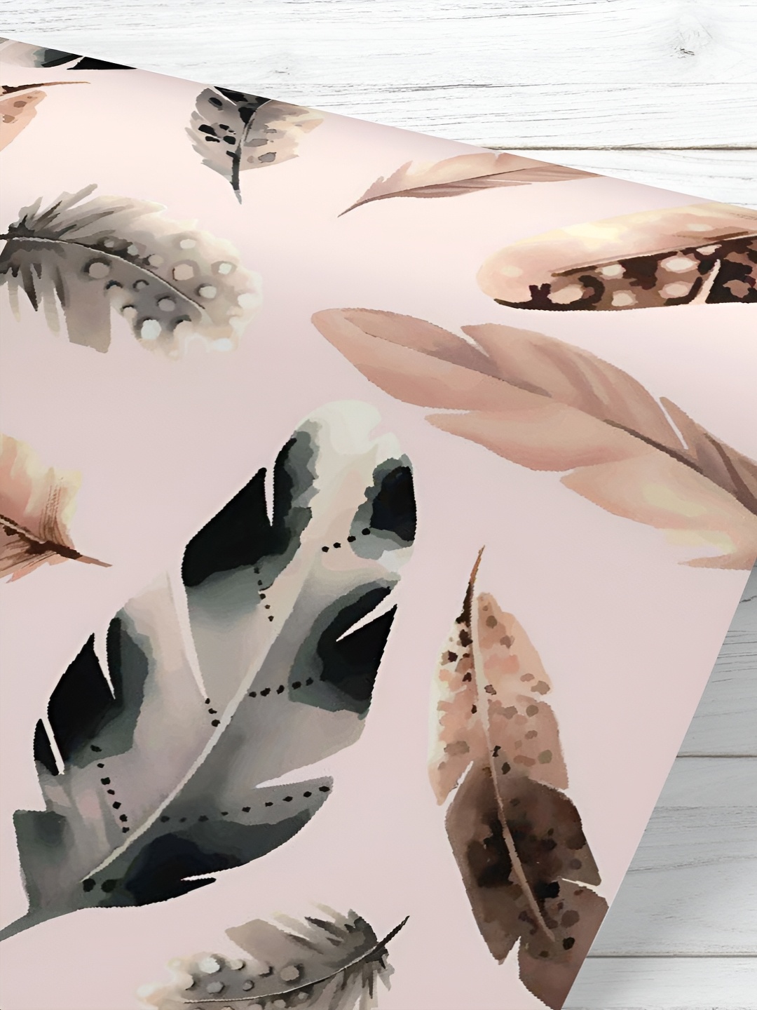 

ArtzFolio Pink & Black Printed UV Resistant Wallpaper