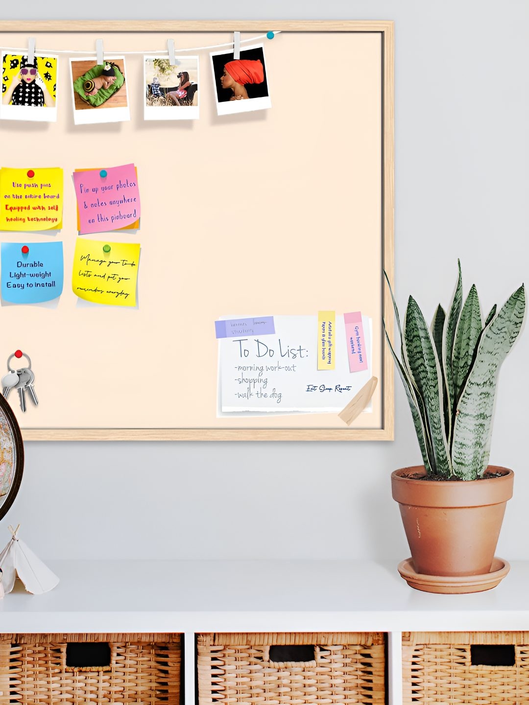 

ArtzFolio Wooden Notice Board, White