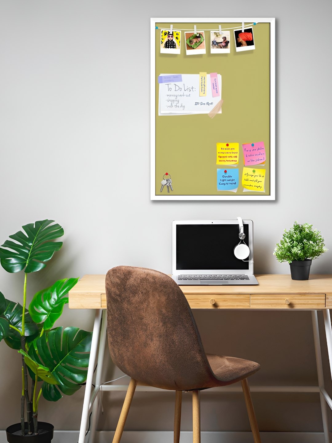 

ArtzFolio Wooden Notice Board, Yellow