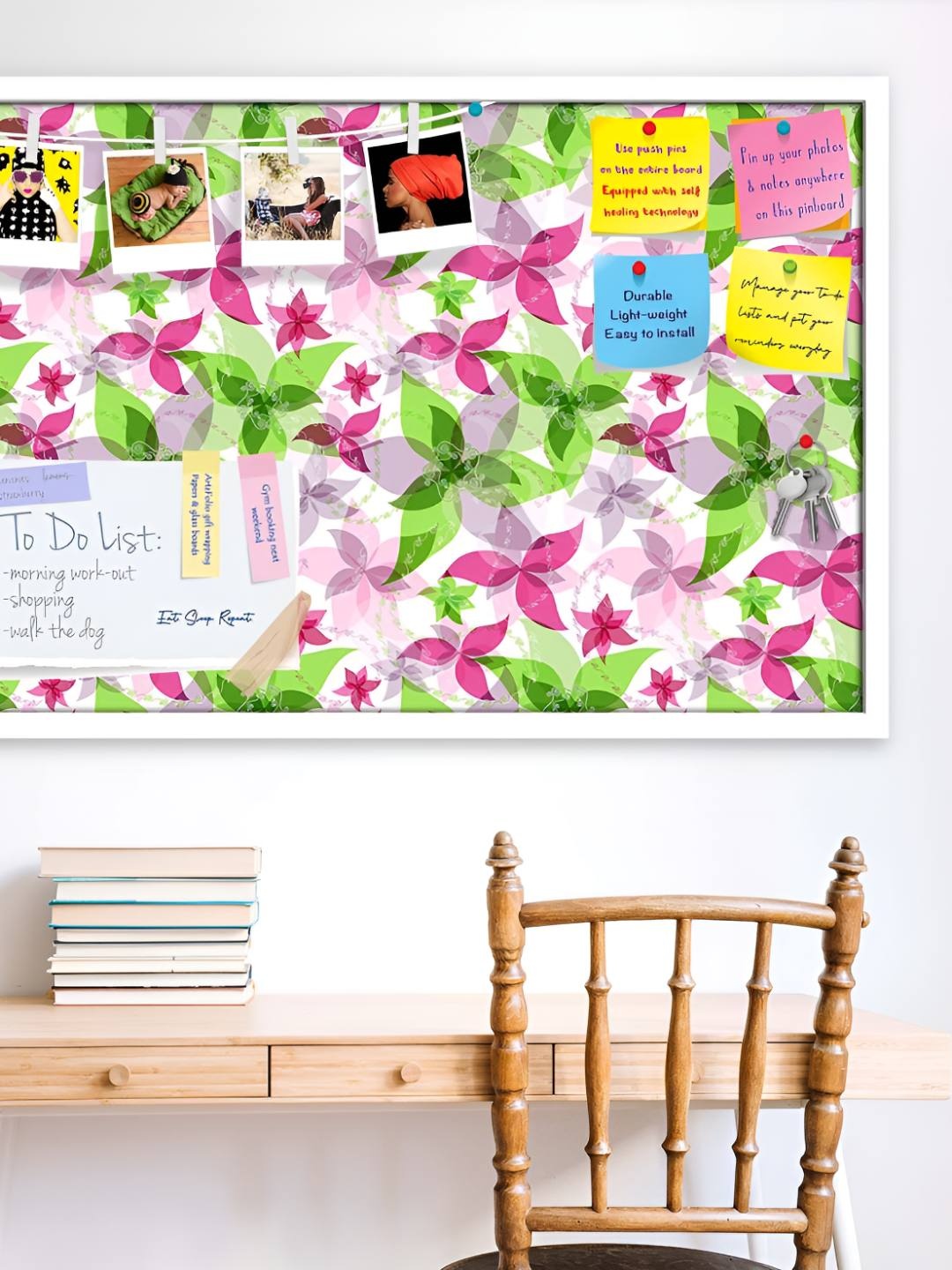 

ArtzFolio Wooden Notice Pin Board, Multi
