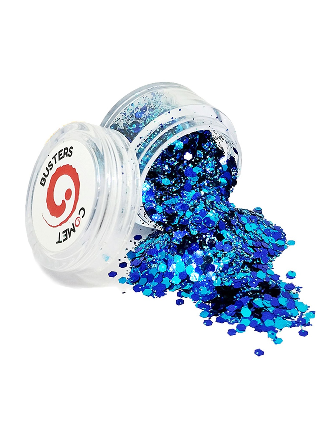 

Comet Busters Chunky Glitter Shimmer Body & Eyeshadow - 5g - Turquoise, Turquoise blue