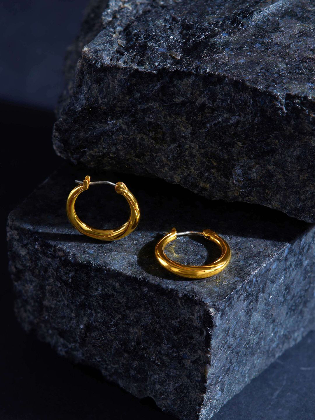 

Accessorize 14K Gold-Plated Circular Hoop Earrings