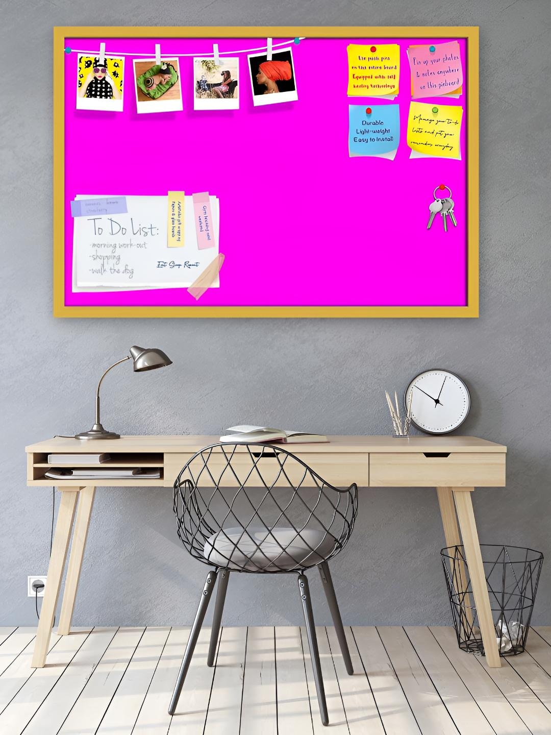 

ArtzFolio Wooden Notice Pin Board, Purple
