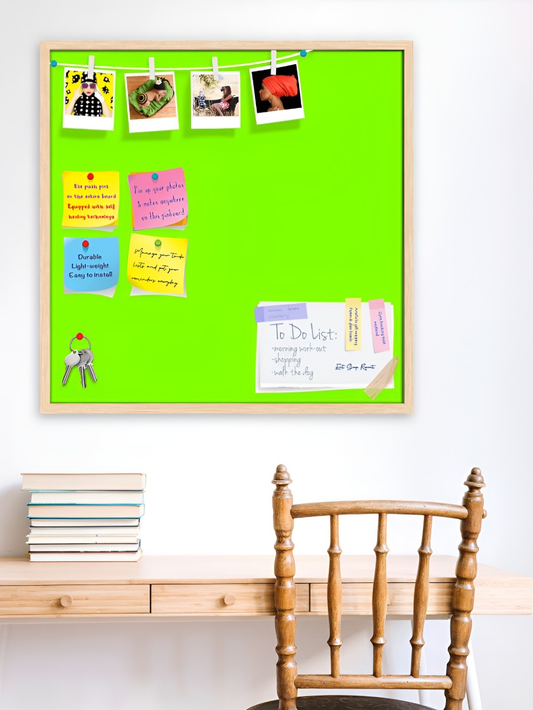 

ArtzFolio Wooden Notice Board, Green