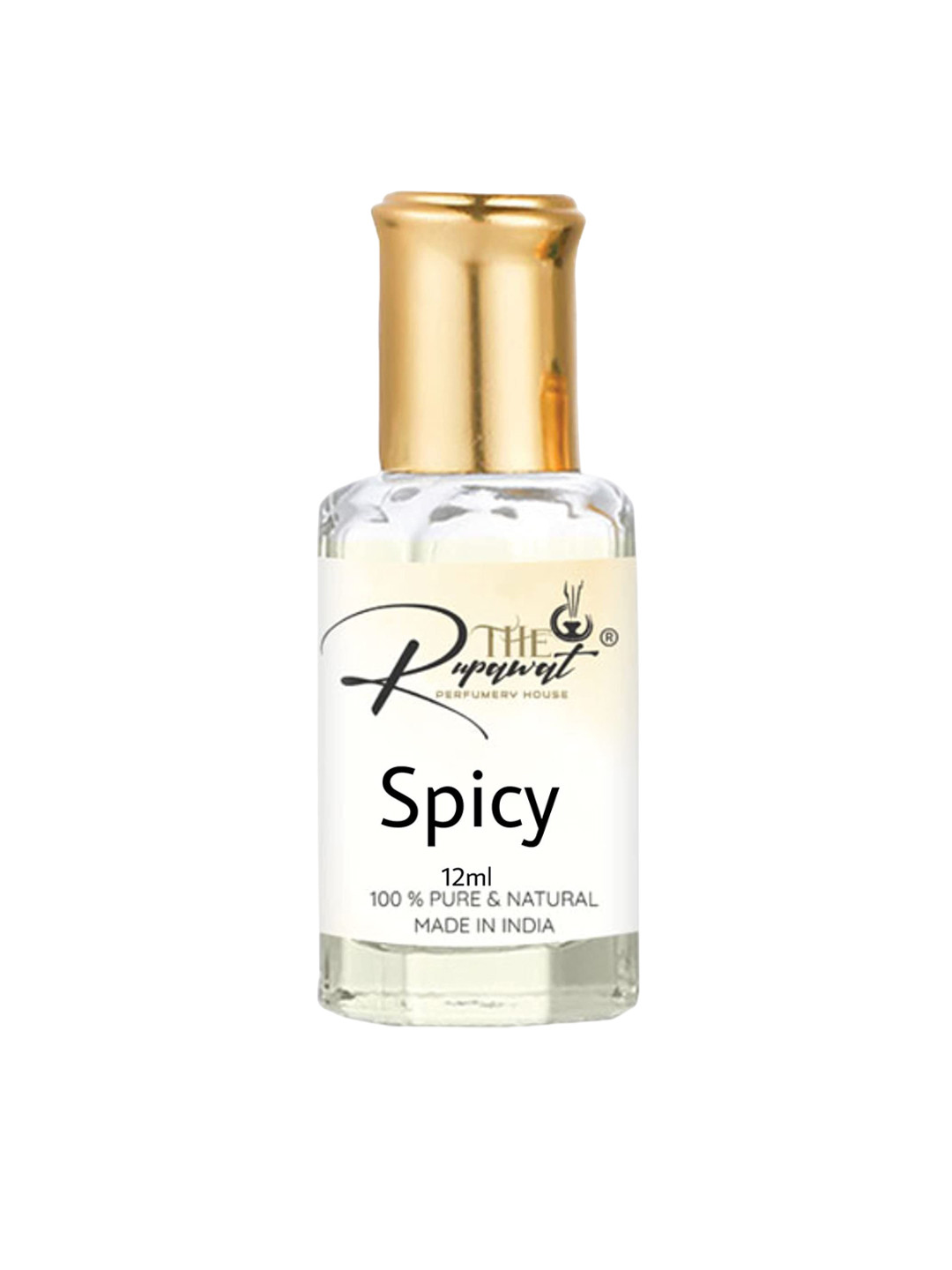 

THE RUPAWAT Perfumery House Spicy Long Lasting Alcohol Free Attar- 12 ml, Transparent